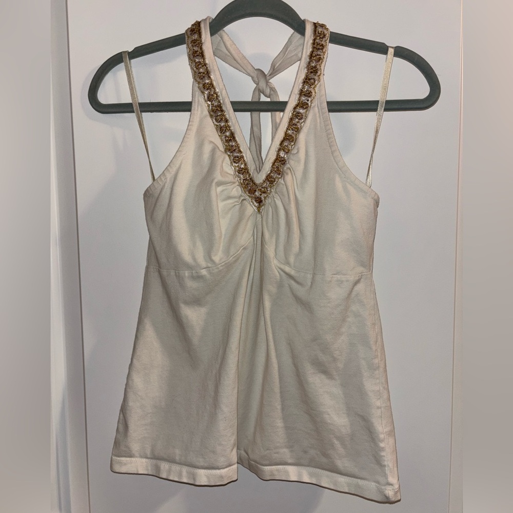 Y2K Backless Camisole, Vintage Tank Top, Sleeveless